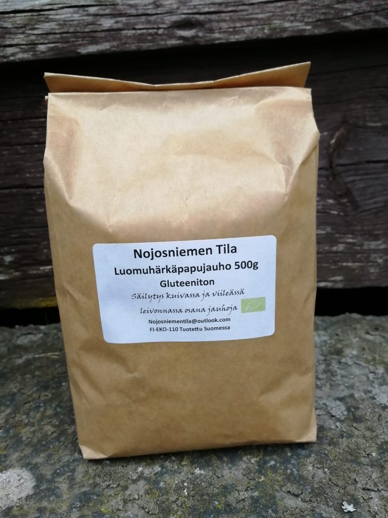 Luomu Härkäpapujauho, 500g - Nojosniemen tila